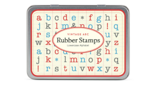 カバリーニ　スタンプセットミニ/アルファベット小文字