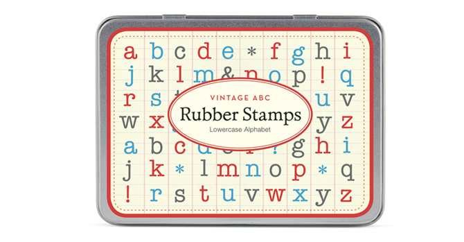 カバリーニ　スタンプセットミニ/アルファベット小文字